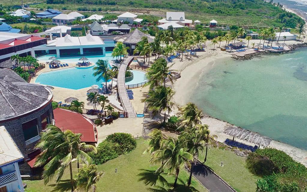 Romantique Et Bel Appartement En Bord De La Mer, Piscine Surveillee Et Belle Plage A 50M Saint-Francois  Exterior foto